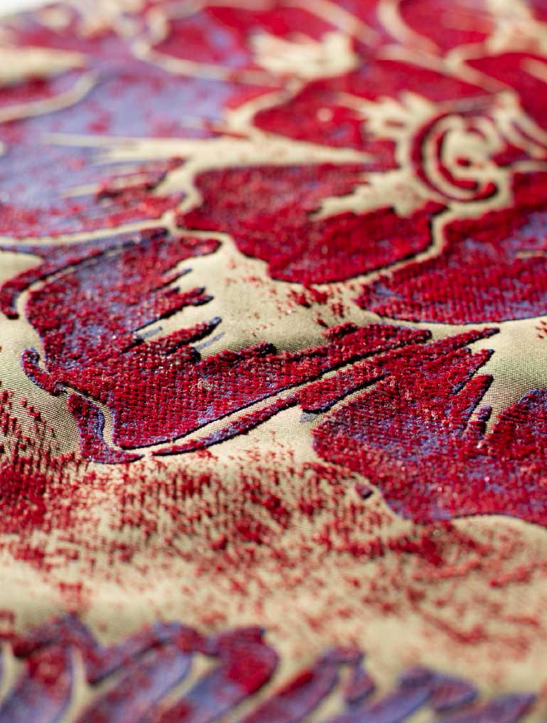 stampa serigrafica con applicazione di flock Zero1