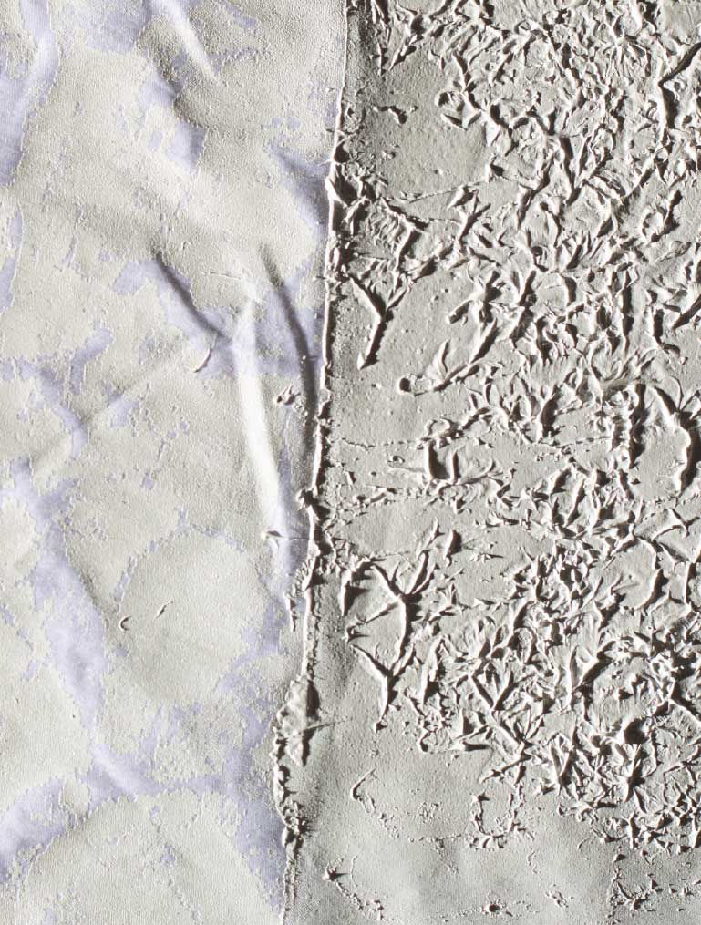 stampa serigrafica effetto gesso zero1