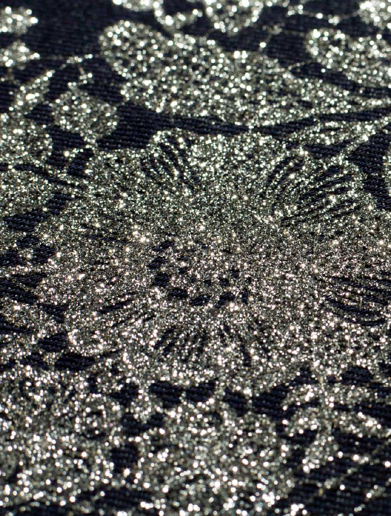 stampa serigrafica con glitter Zero1